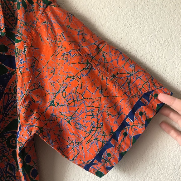 Vintage Men’s Button Down Shirt Short Sleeve XL - Picture 2 of 7